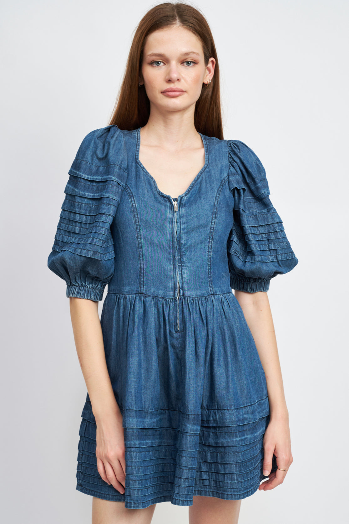 Denim Mini Dress