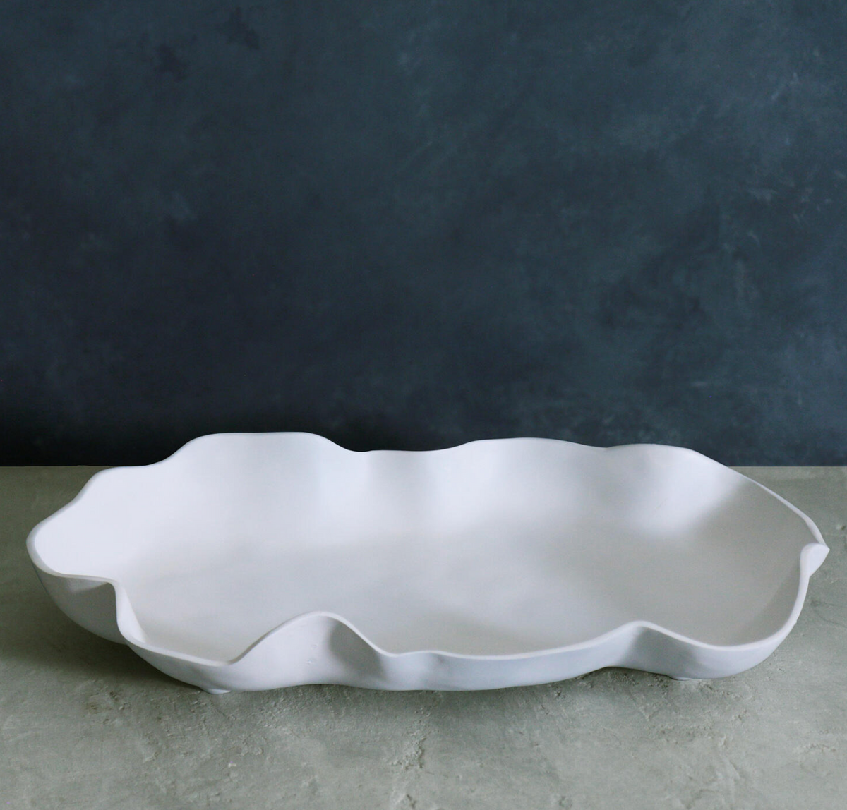 Nube Large Platter (White)