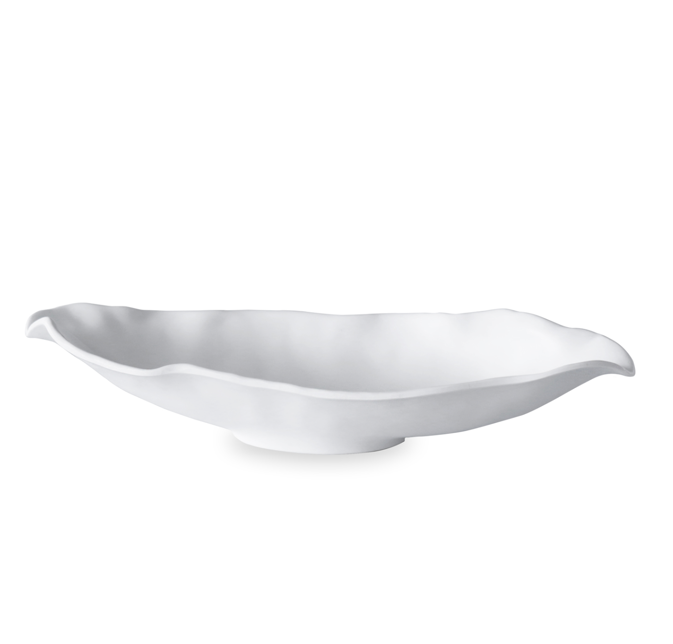Nube Medium Oval Bowl (White)