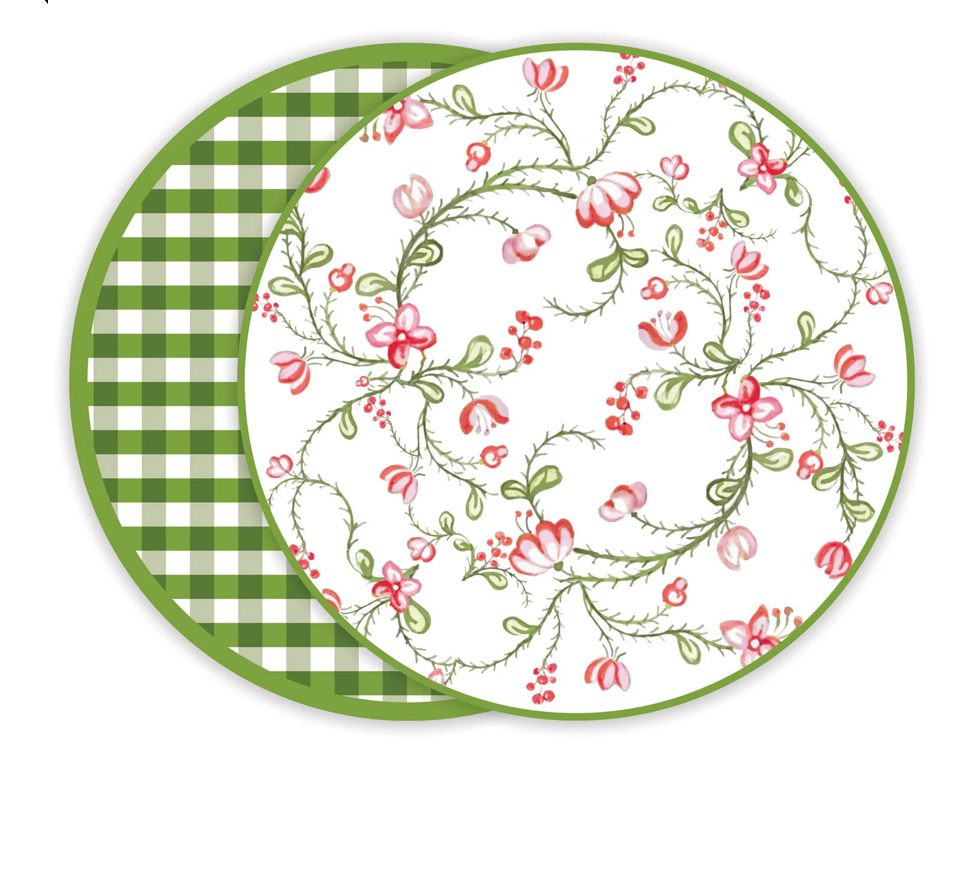 Norelle Reversible 15.5 Round Placemats