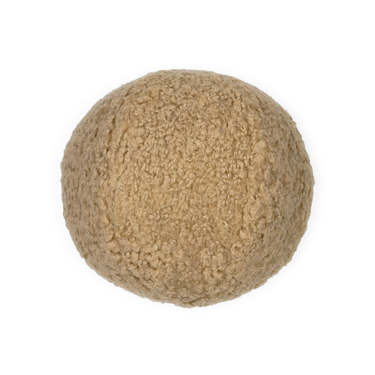 Poodle  Ball 12x12  Latte