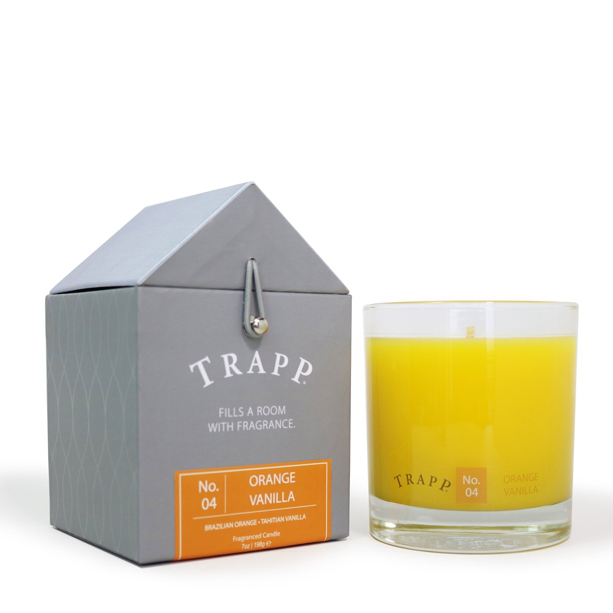 Large Poured Candle - No. 4 Orange Vanilla