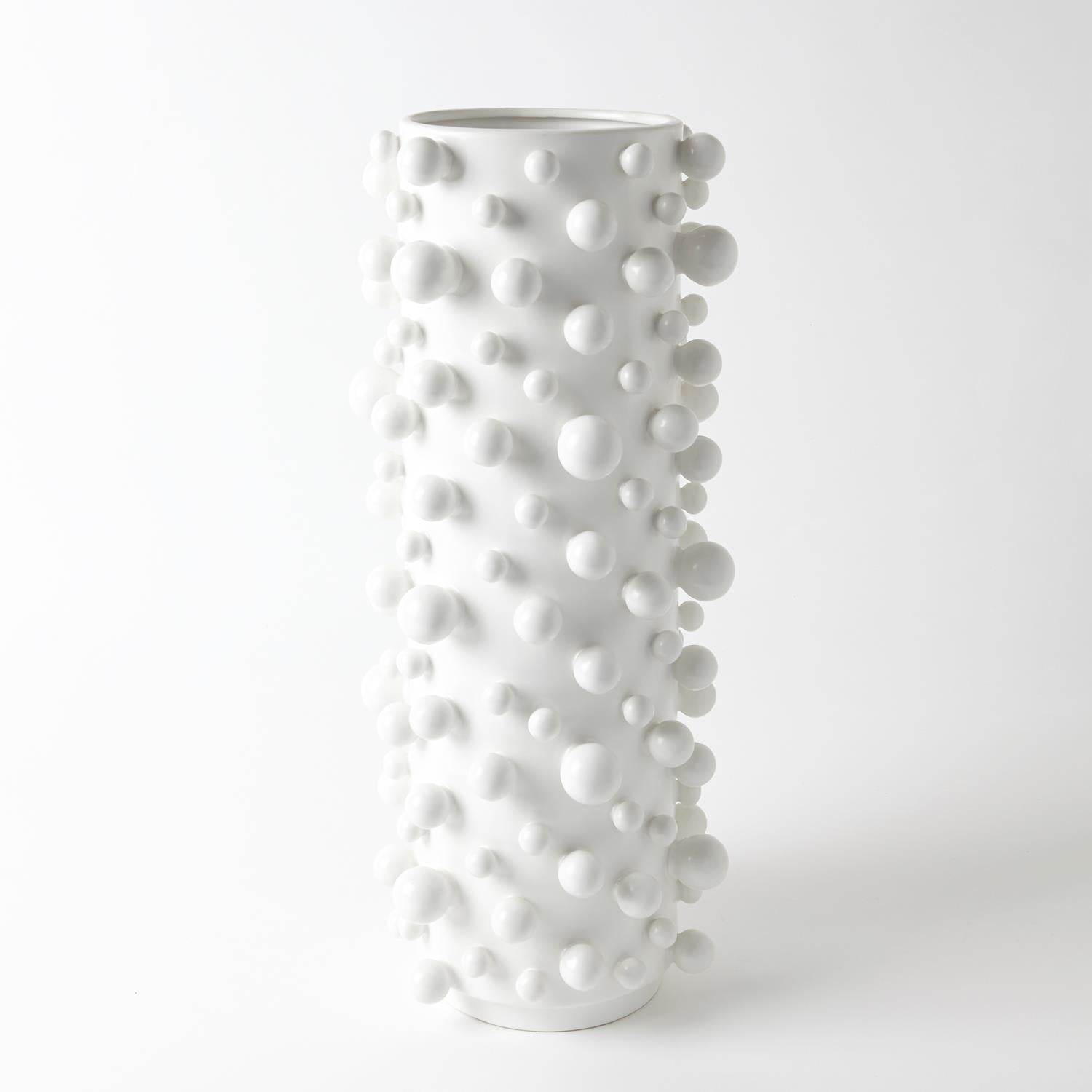 Molecule Vase Matte White Lg