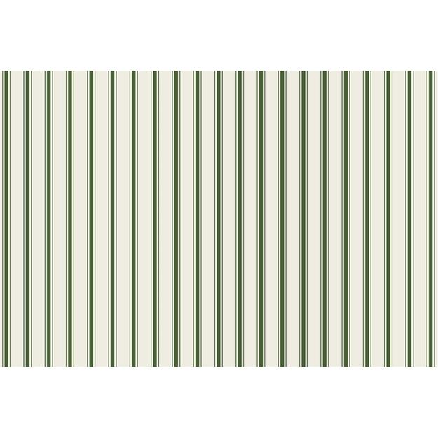 Green Ribbon Stripe Placemat