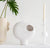 Candle Holder Recycled Glass Bulb-ST - White Co