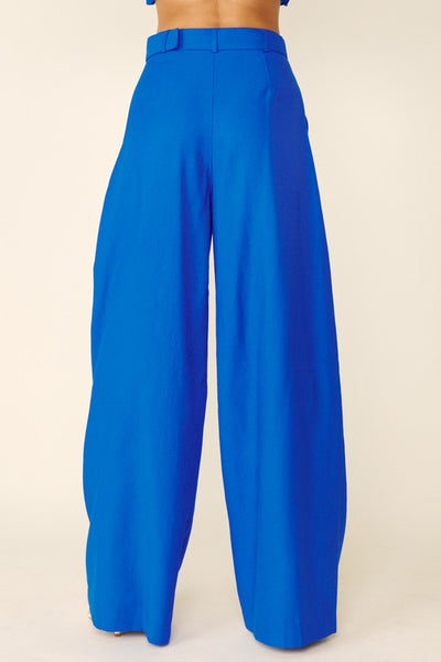 Belted Wide Trousers