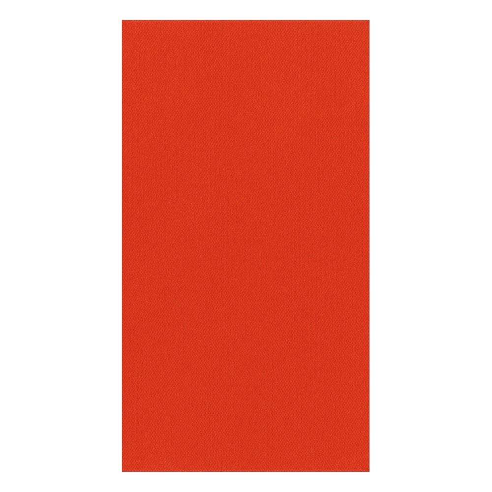 Guest Towels Solid Airl Linen Orange