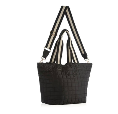 Ezra Travel Tote Black