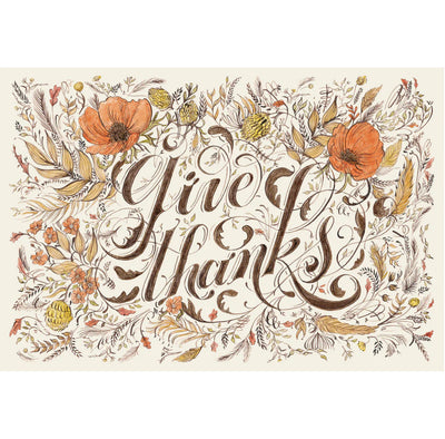 Give Thanks Placemats