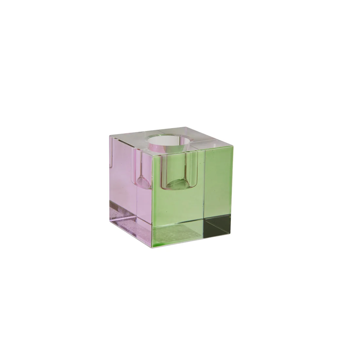 ME Cube candleholder - PINK
