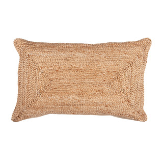 Rowan Braided Natural Fiber Lumbar Pillow