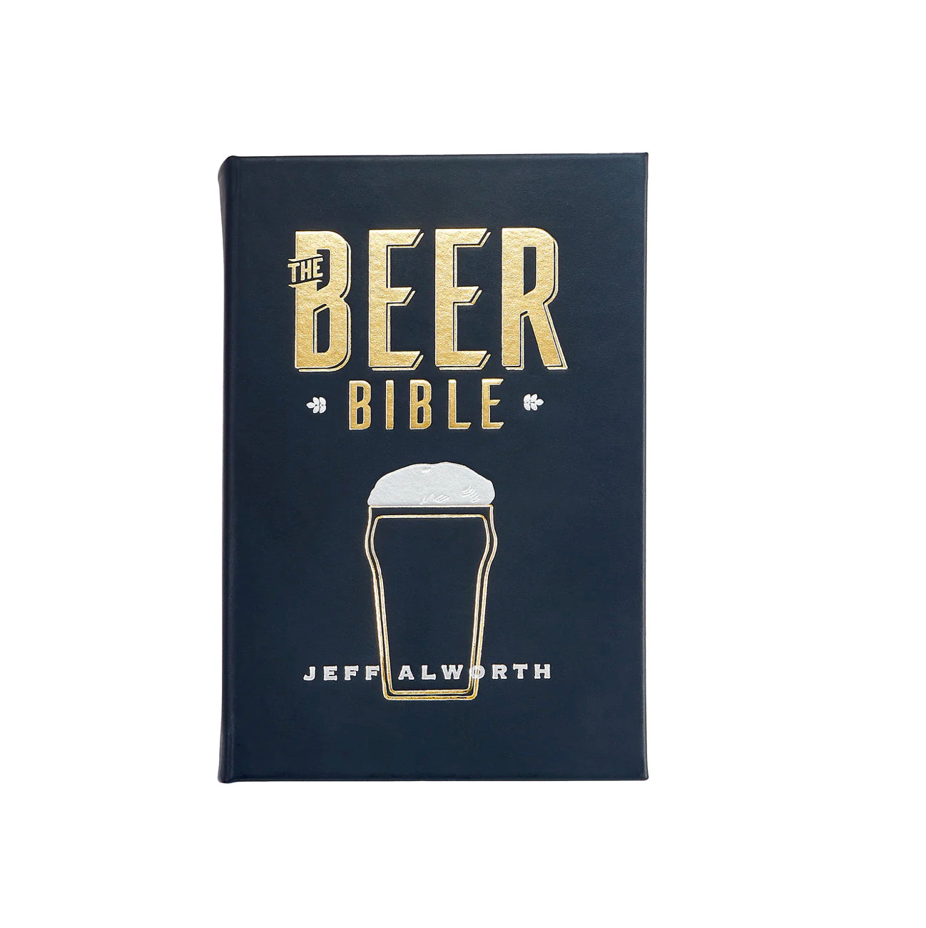 The Beer Biblie Navy Leather