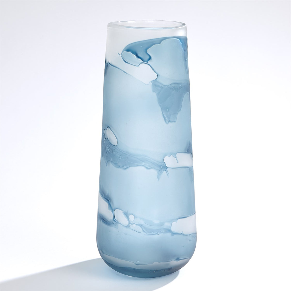 Glacier Vase Blue