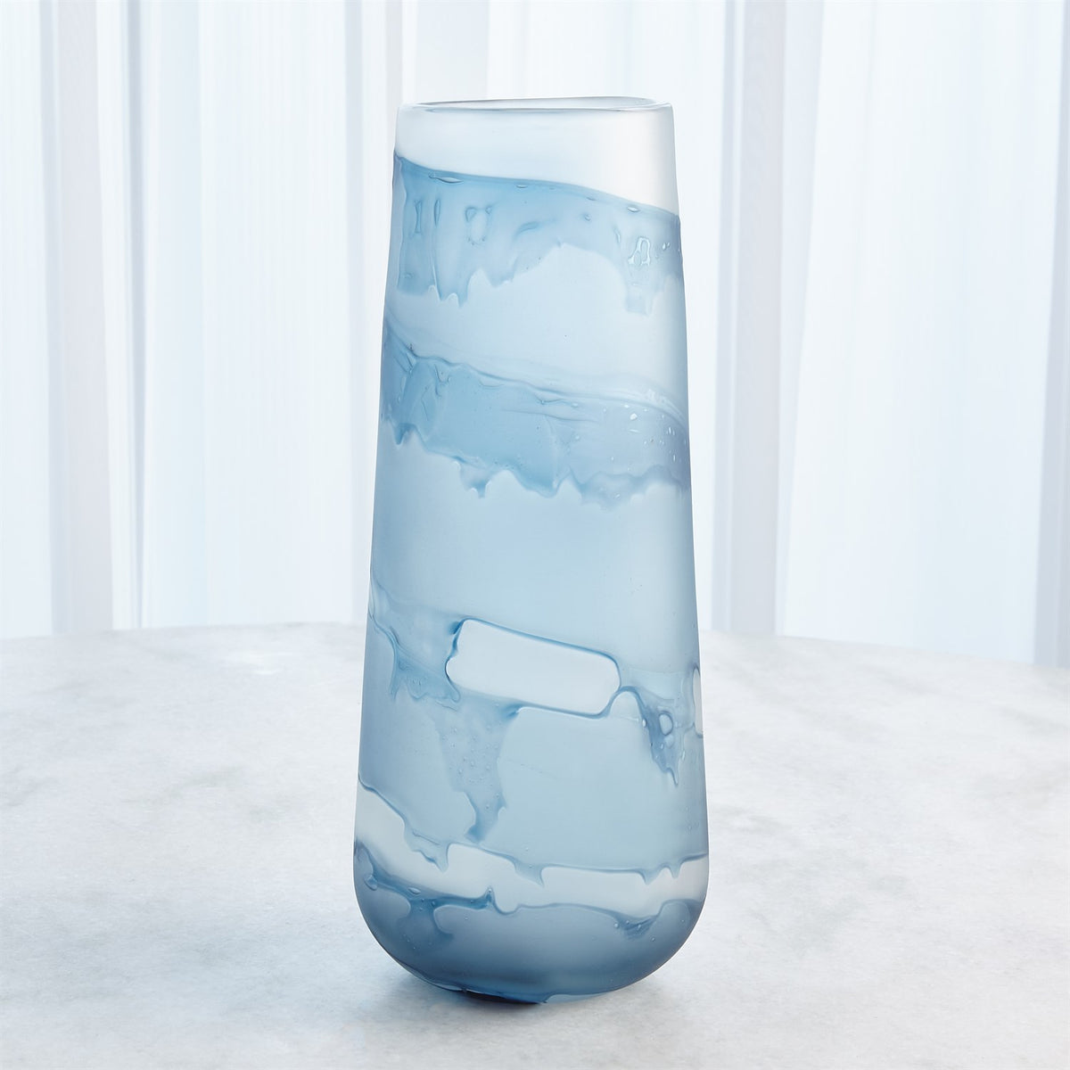 Glacier Vase Blue