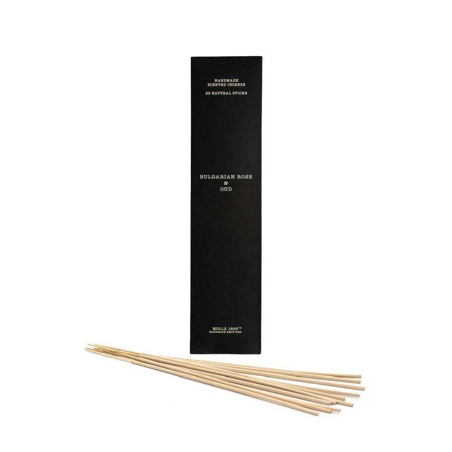 20 INCENSE 9" STICKS BULGARIAN ROSE & OUD