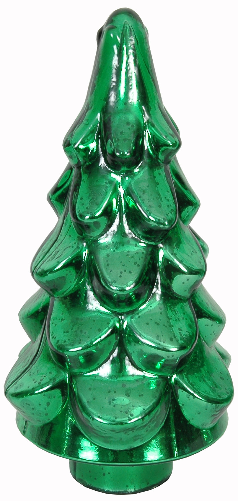 Xmas Tree Dimple 7W X 16H Mercury Emerald