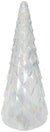 Xmas Tree Faceted 9W X 24H Clear Luster