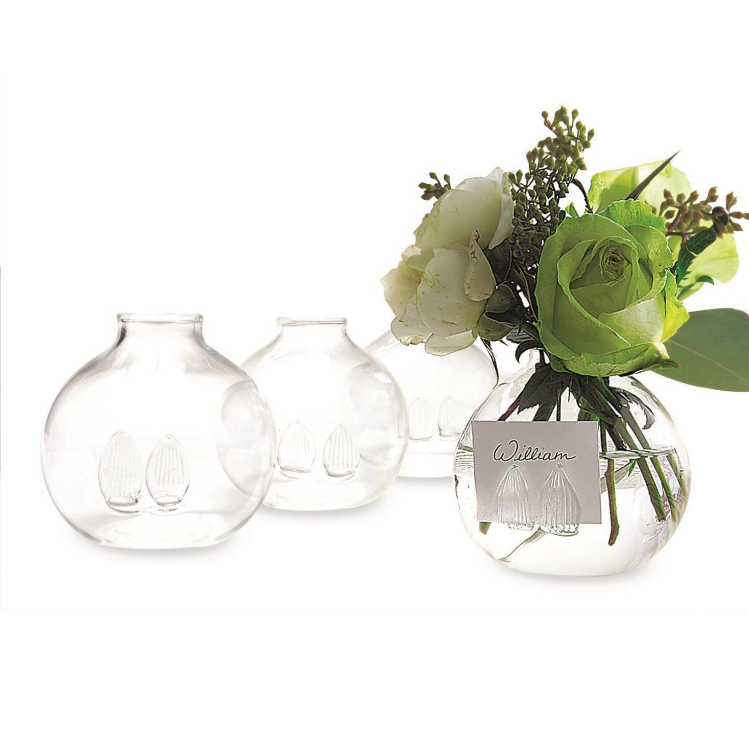 Be Seated Flowe Place Card Holders