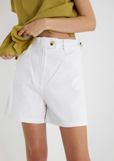 The Norah white Shorts