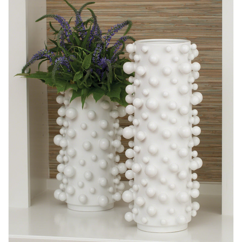 Molecule Vase Matte White Lg