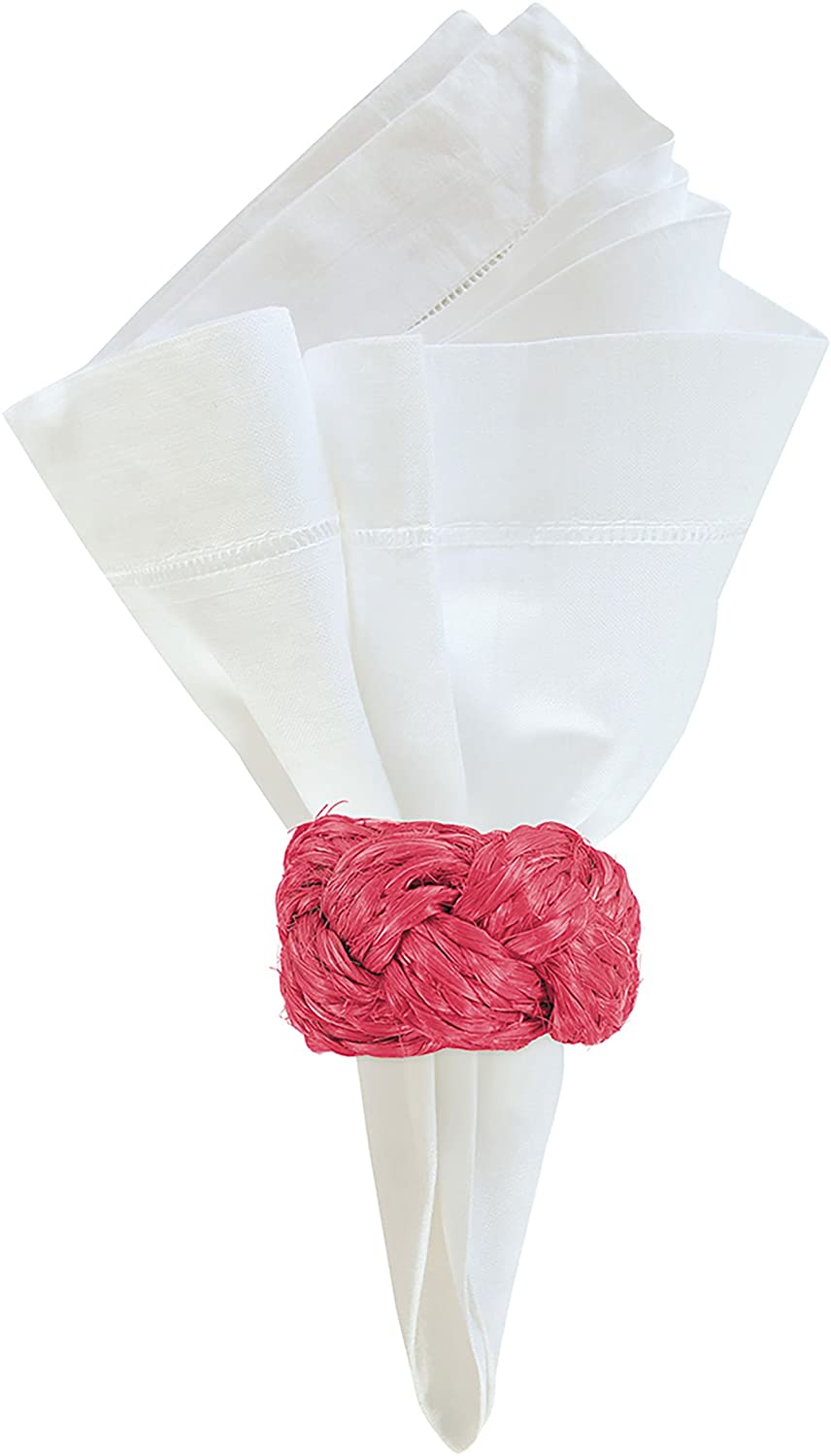 Braided Red Napkin Ring