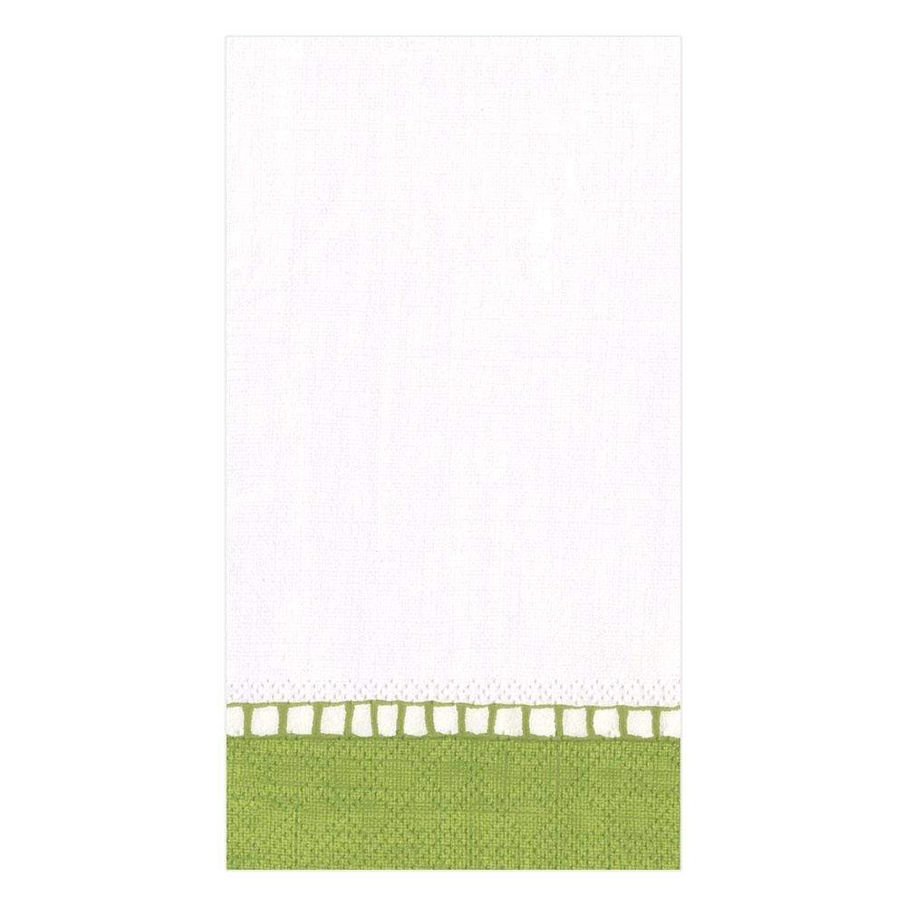 Guest Towel Linen bright green