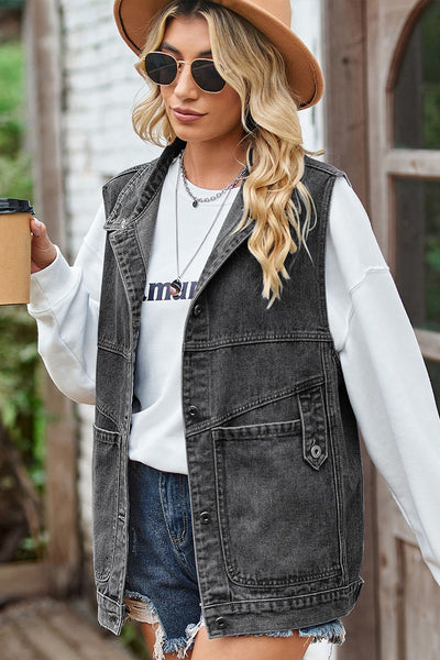 Vintage Buckele Pocket Vest