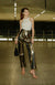 Metallic Charcoal Pants