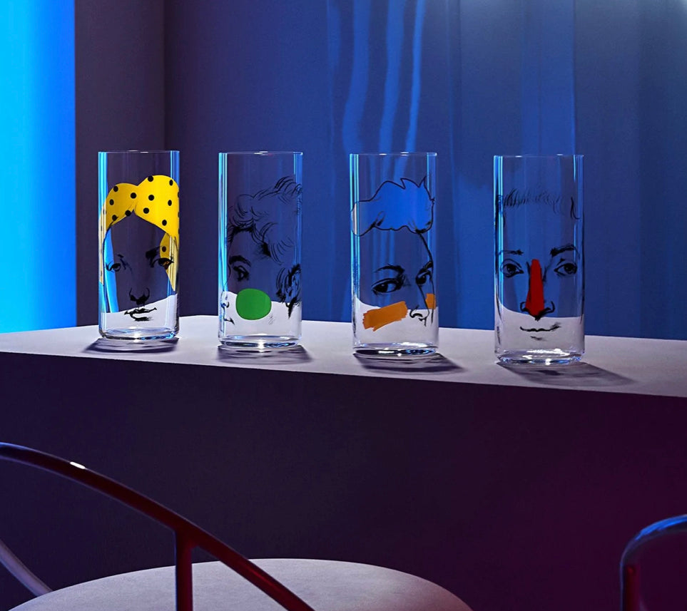 Finesse Rock and Pop High Ball Set of 4