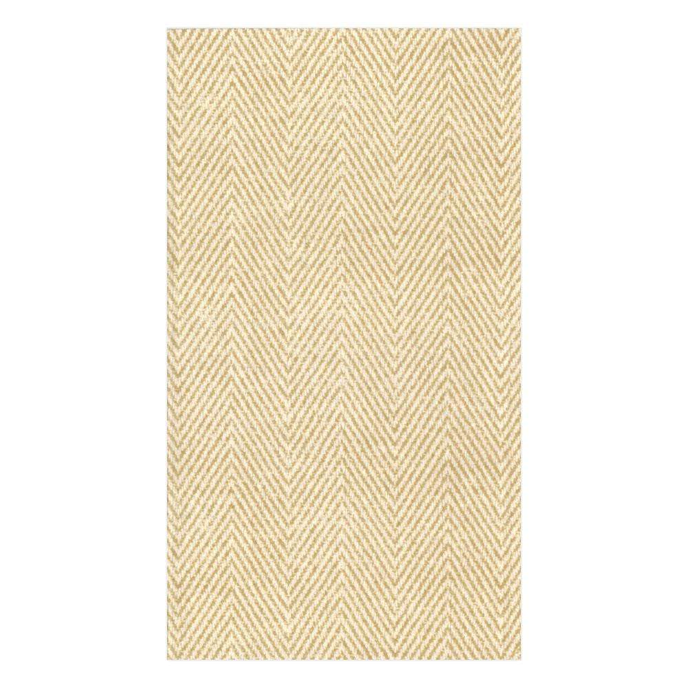 GUEST TOWELS AIRLAID - JUTE NATURAL-PAPER LINE
