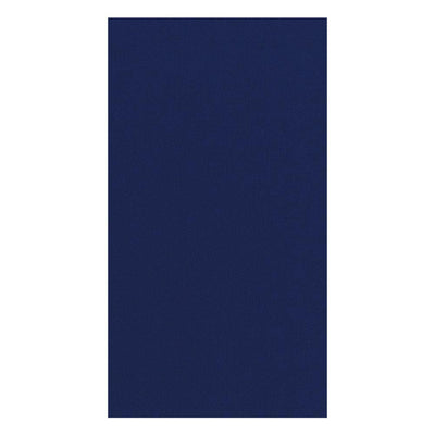 Guest Towels Solid Airl Linen Navy Blue