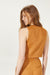Paris Linen  Vest Caramel