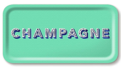 Champagne seafoam Tray