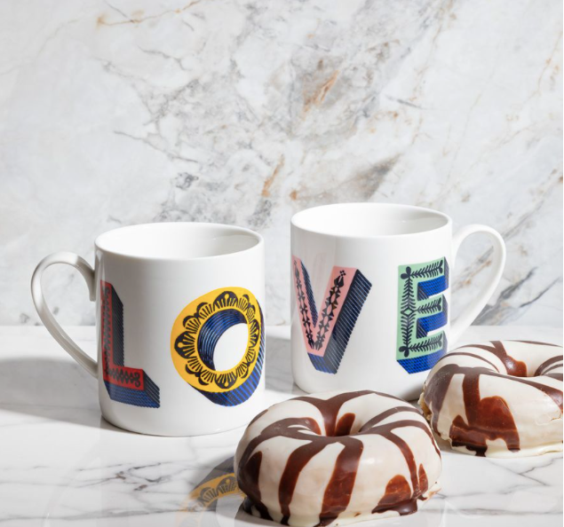 Love Multi 1pc Mug Fine Porcelain