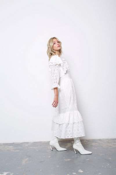 Grace White Dress