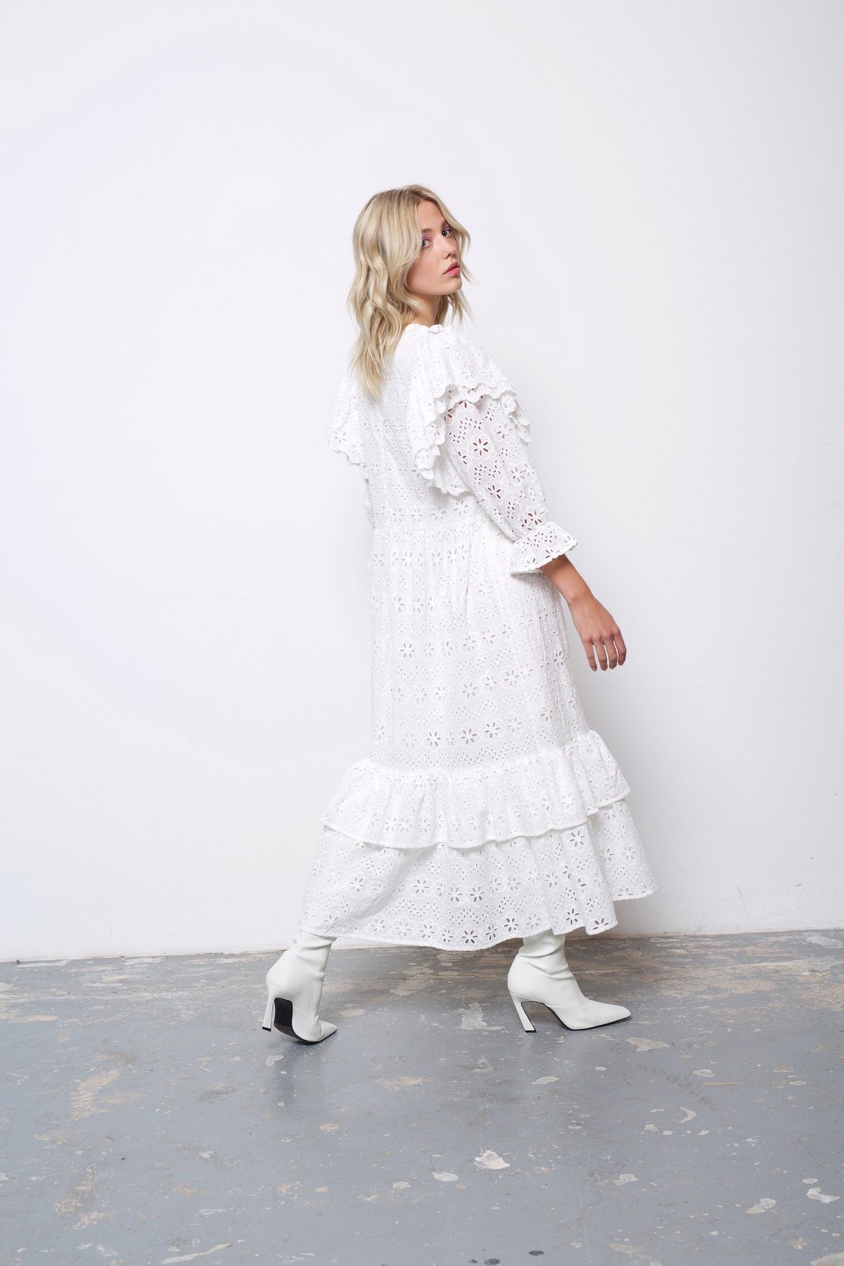 Grace White Dress