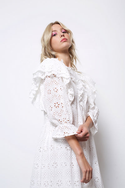 Grace White Dress