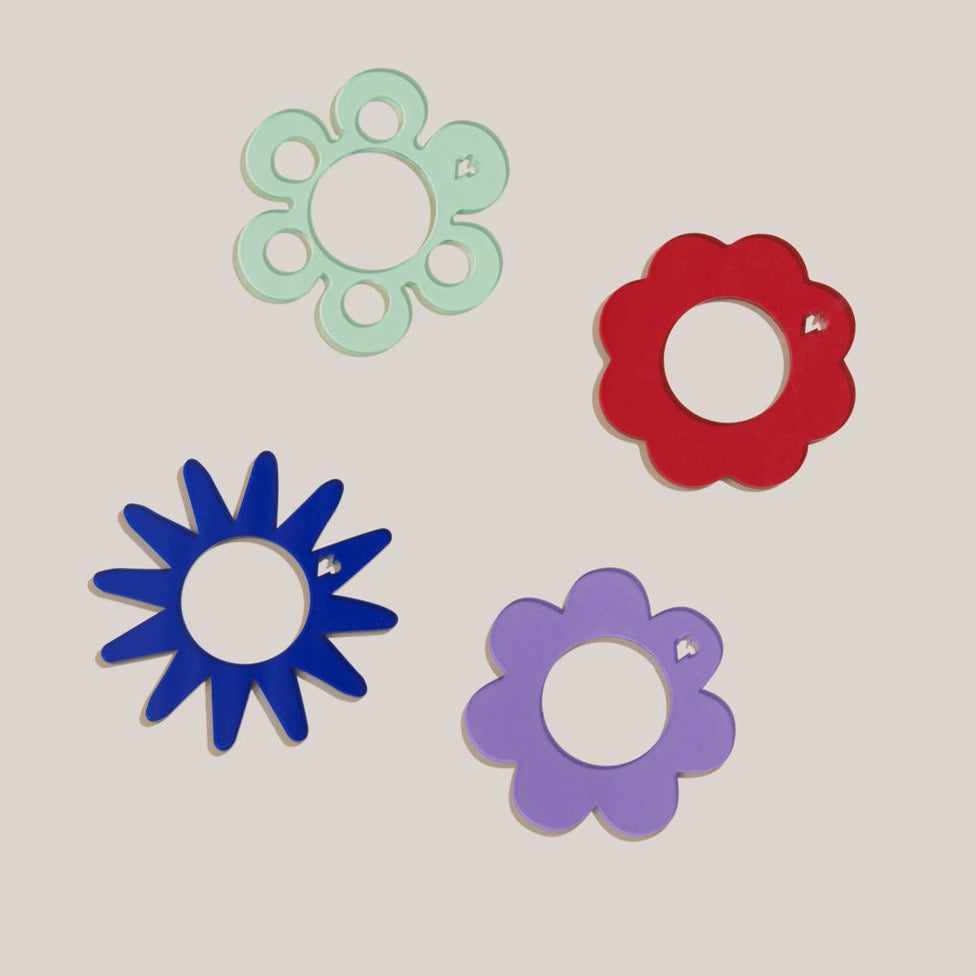 Jewel Napkin Ring Set