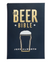 The Beer Biblie Navy Leather