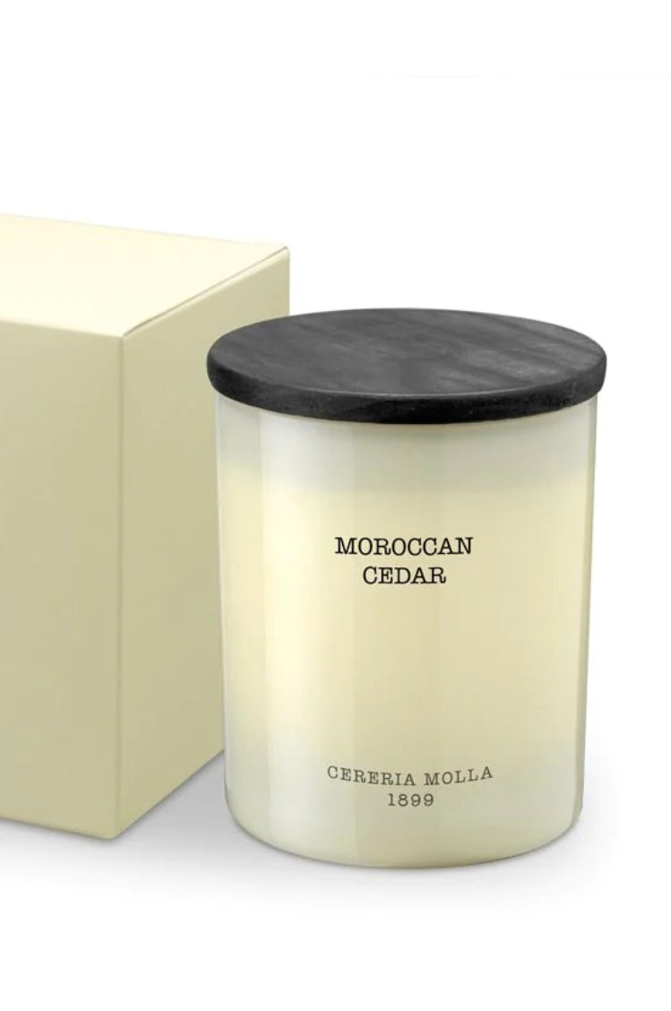Moroccan Cedar  Ivory XL Candle