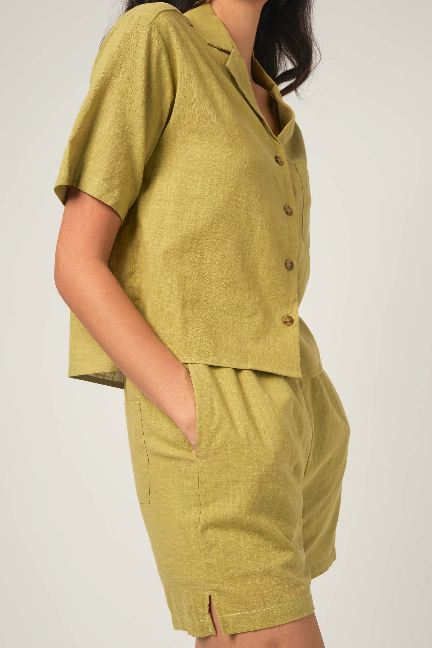 The Abbie Shorts Olive