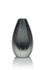 Milano Cut Frosted Vase SMOKE 2.75 X7.75