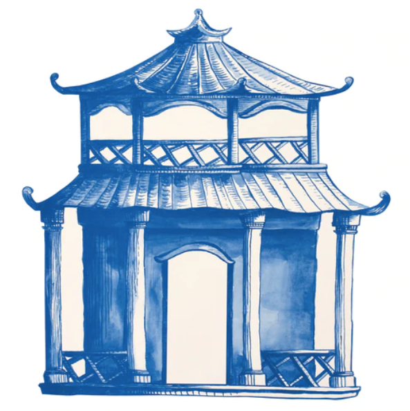 Die Cut Pagoda Placemat - 12 Sheets