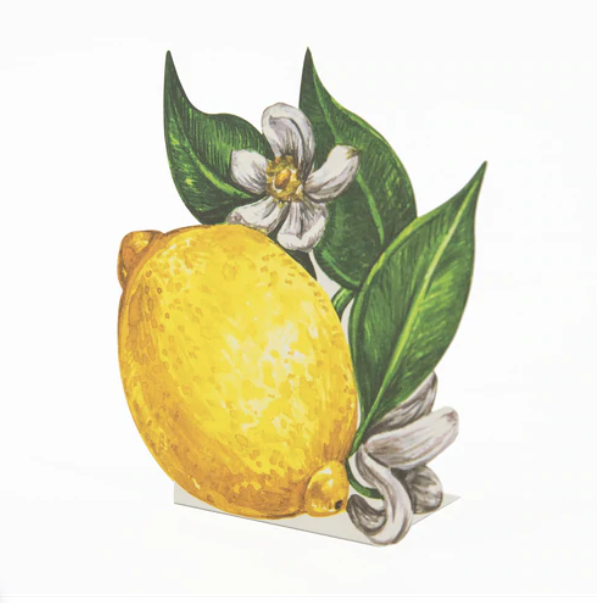 Lemon Place Card - Set Of 12