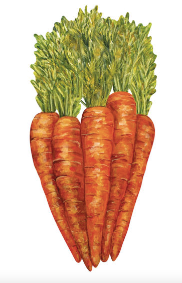 Carrot Table Accent - Set Of 12