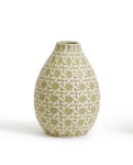 Embossed Cane Vase