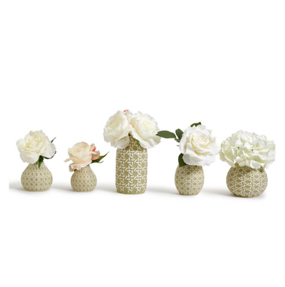 Embossed Cane Vase