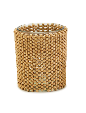 Beaded Tealight Candleholder