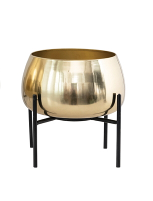 Round Metal Plantern