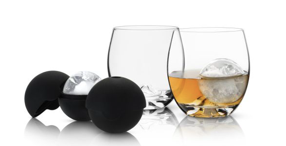 GLACIER ROCKS ICE BALL MOLD AND TUMBLER SET BY VISKI